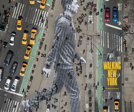How NYT Magazine Made a 150-Foot Pedestrian for Its Walking Issue