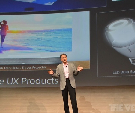 Sony Unveils the Symphonic Light Lamp and Bulb at CES 2015