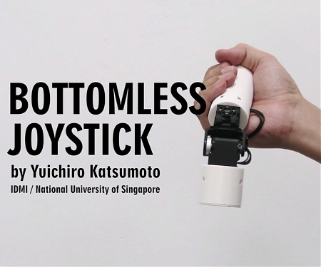 (Video) The Joystick Of The VR World Is Self-Balancing - Bottomless Joystick