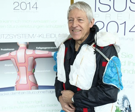 Hedgehog-Inspired Full-Body Airbag Would Inflate Into a Personal Safety Cocoon