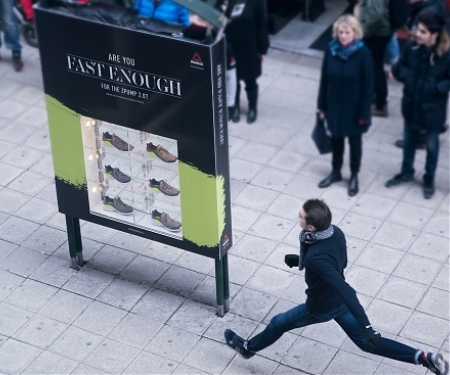 (Video) If You Run Fast Enough Past This Reebok Ad, It Unlocks a Free Pair of Sneakers