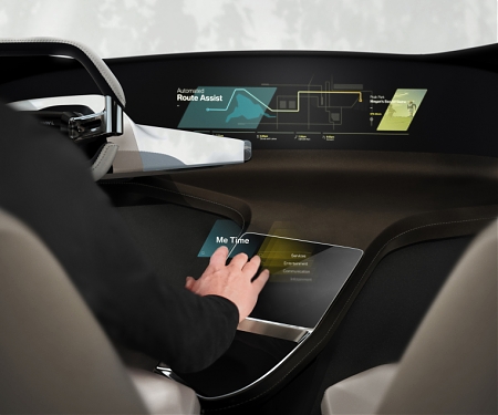 BMW’s HoloActive Touch In-Car Interface Offers Tactile Feedback on a Floating Display
