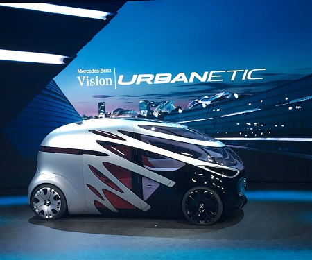 (Video) Mercedes-Benz Vision URBANETIC : Mobility for Urban Areas