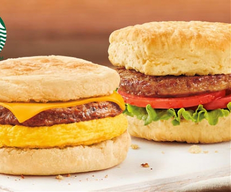 Starbucks Launches the Impossible Foods Breakfast Sandwich for plant-based Meat Grows