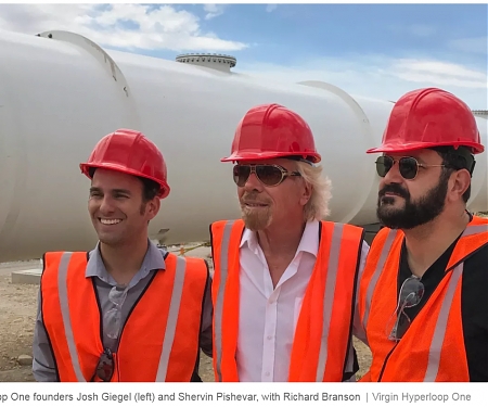 Hyperloop One Rebrands as ‘Virgin Hyperloop One’ after investment by Richard Branson