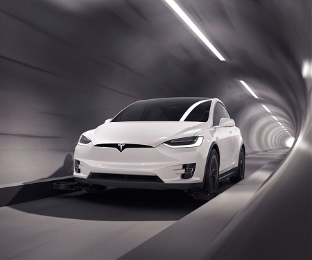 The Boring Company Just Showed Off Its First Completed Tunnel