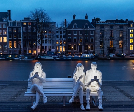 'Absorbed by Light' Highlights Our Obsession With Staring At Screen