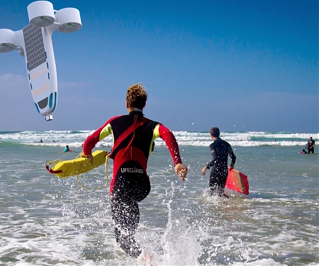 Red Dot Design Award 2016 Winner - The Amphibious Joint Lifeguard UAV