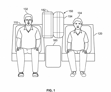 (Patent) Rivian Files Patent For Between-Seat Airbags