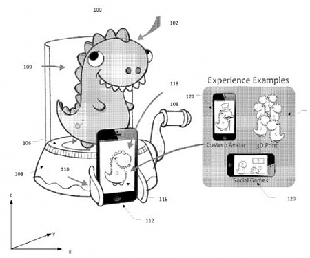 (Patent) Hasbro Patented a 3D Scanner For Kids That Uses a Smartphone to Digitize Toys