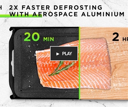 "Yeti Touch Fast Defrost Tray" Can Speed Up Thawing Your Frozen Meats