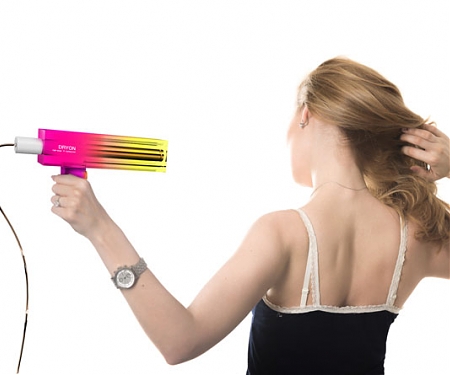 Dryon Curling Iron and Hair Dryer in One