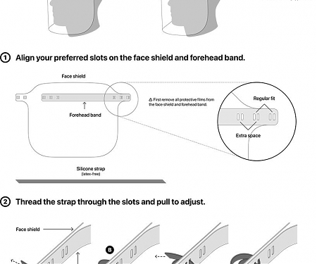 Apple Unveils Face Shield Design with Downloadable Assembly and Cleaning Instructions