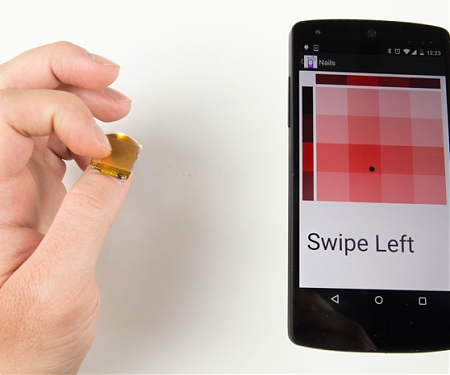 (Video) MIT's NailO Turns Thumbnail into Trackpad - NailO