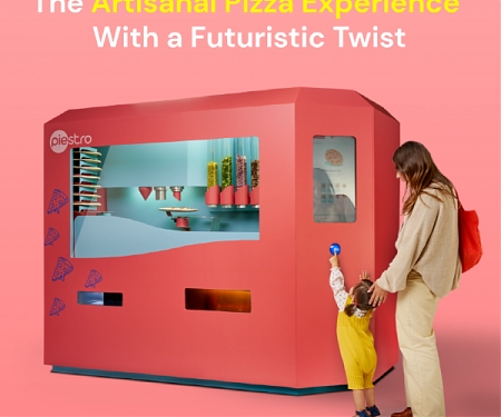 (Video) A Pizza Vending Machine for a New Reality - Piestro Pizza Robot