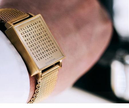 Twisting Time with The Award-Winning Qlocktwo Clock