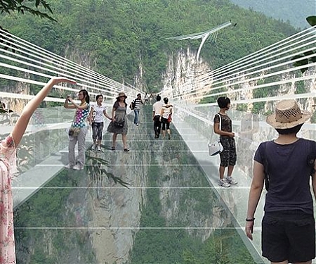 World's Longest Glass Bridge Set to Open in China Next Year