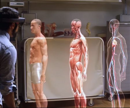 (Video) Microsoft Introduce HoloLens Augmented Reality for Medical Education