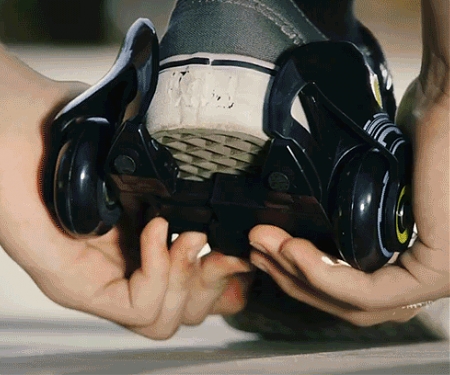 (Video) Razor's Jetts Turn Any Pair of Shoes Into Rolling Heelys
