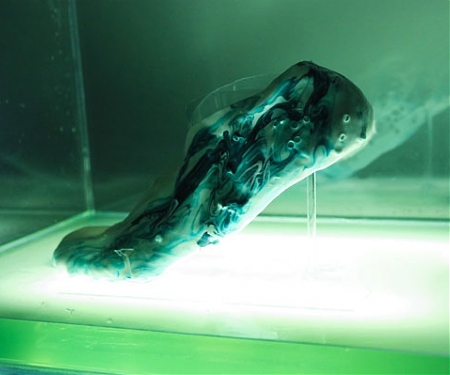Running Shoes Printed from Synthetic Biological Material Have A Life Of Their Own