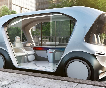 Bosch to Debut New Concept EV Shuttle at CES 2019