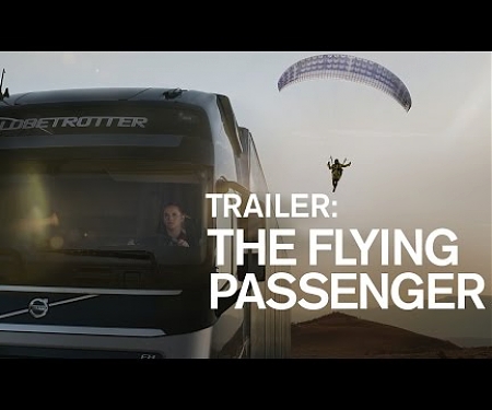 (Video) A Volvo Truck Tows a Paraglider in Brand's Latest Daring 'Live Test' Stunt