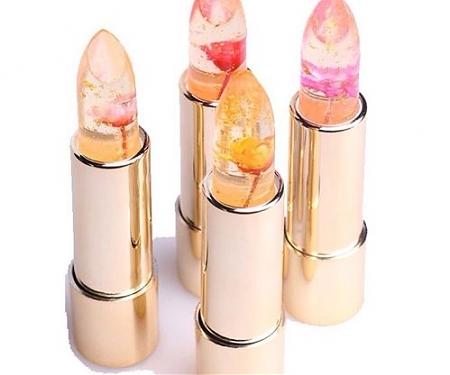 These Colour-Changing Lipsticks Have Tiny Flowers Trapped Inside - Kailijumei