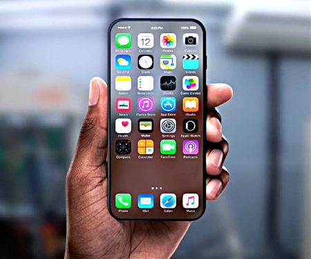 (Video) iPhone 8 Concept - Transparent Screen