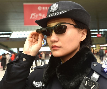 Chinese Police are Using Facial Recognition Sunglasses to Track Citizens