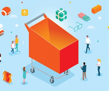 (Infographic) Retail Spending Over Time by Vertical and Region