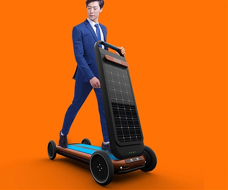 ROLO Autonomous Treadmill Scooter for Hire as Last-Mile Transportation