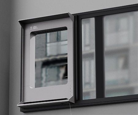 Air Purifying Window that Uses Sunlight to Purify Your Home