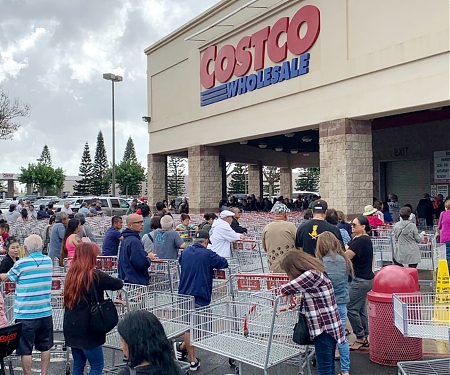 Coronavirus Sales Boost at Wholesale Clubs Started Weeks Ago