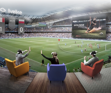 Virtual Reality Stadium Lets Distant Friends Watch The Game Together