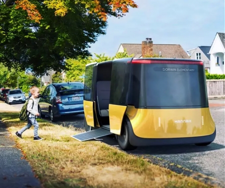 Would You Send Your Kids To School On A Self-Driving School Bus