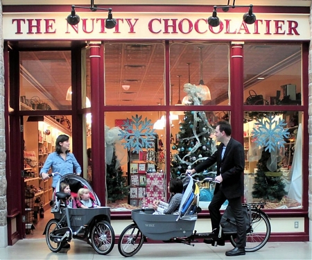 (Video) Baby-Carrying Bicycle Transforms Into a Stroller in Seconds - Salamander