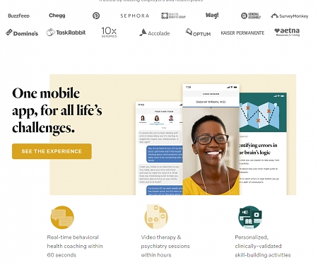 On-Demand Mental Health Service Provider Ginger Raises $50 Million
