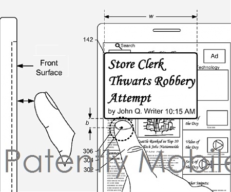 (Patent) Microsoft Advances Hover Touch ('3D Touch') Technology for Future Smartphone