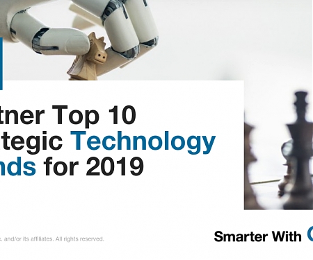 Gartner Top 10 Strategic Technology Trends for 2019