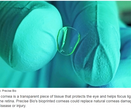 Corneas Could Be the First Mainstream Application of Bioprinting - Precise Bio