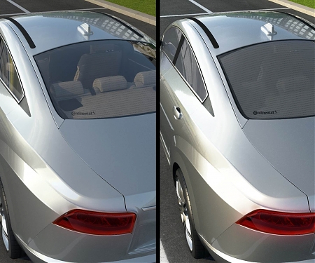 Continental Creates Intelligent Car Windows