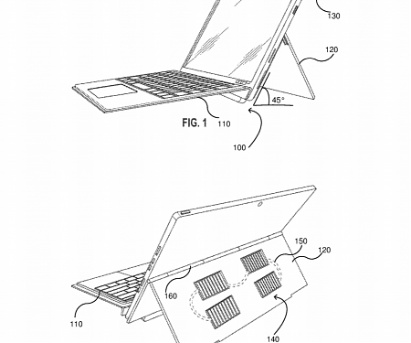 (Patent) Microsoft’s Next Surface Pro Could Be Powered By Solar Energy