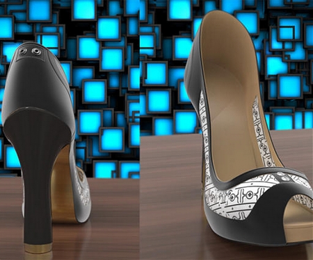 (Video) Volvorii Smart Shoe with Customisable e-Paper Panels