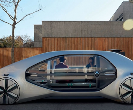 Renault EZ-GO : Autonomous Vehicle Concept For Shared Urban Mobility