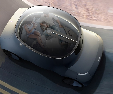 Honda’s Autonomous Concept 'Skyroom' Gives You a Spacious View of the Sky
