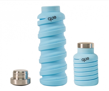 The Fashionable & Collapsible Travel Bottle - que Bottle