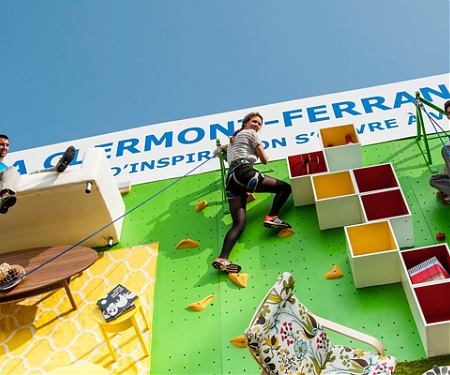 Climbable Vertical Apartment by IKEA + ubi bene, France