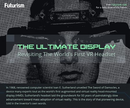 (Infographic) The Ultimate Display - Revisiting The World's First VR Headset
