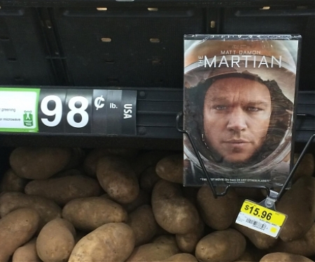 How The Martian Is Helping to Sell Actual Potatoes (Astronaut Poop Not Included)
