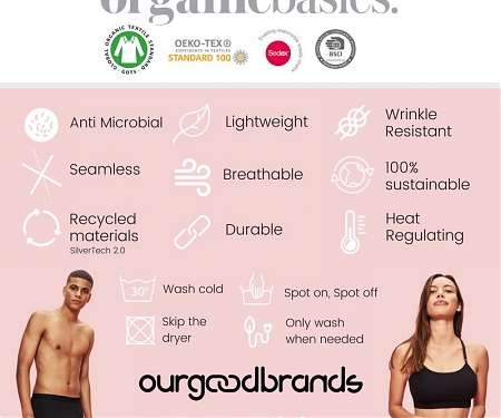Organic Basics Invented Underwear You can Wear for Weeks Without Washing